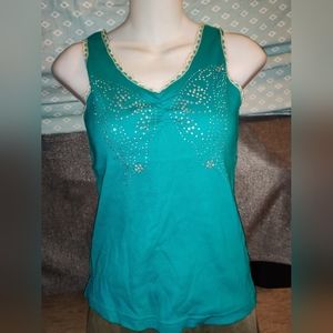 Butterfly Lace Tank Top
